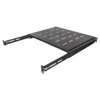 INTELLINET Fachboden 1HE 483x600mm bis 35kg ausziehb. sw