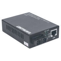 INTELLINET Medienkonverter Gigabit Singlemode 20km 1310