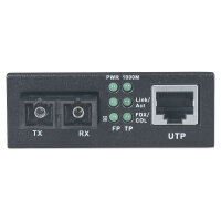 INTELLINET Medienkonverter Gigabit Singlemode 20km 1310