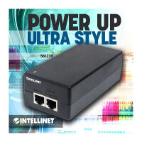 INTELLINET Injektor Gigabit Ultra PoE+ 1x60 Watt-Port