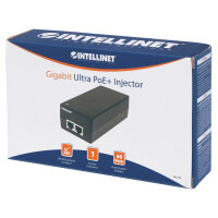 INTELLINET Injektor Gigabit Ultra PoE+ 1x60 Watt-Port