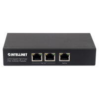 INTELLINET PoE+ Extender 2-Port Gigabit High-Power bis 100m
