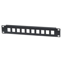 INTELLINET 10-Port Patchpanel unbestückt 10" 1...