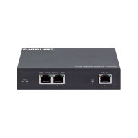 INTELLINET 2-Port Gigabit Ultra PoE-Extender 60W um 100m