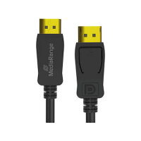 MediaRange DisplayPort Kabel, Ver. 2.1, 40 Gbps, 2.0m, sw