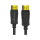 MediaRange DisplayPort Kabel, Ver. 2.1, 40 Gbps, 2.0m, sw