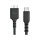 MediaRange Ladekabel USB 3.0 Micro-B auf USB-C, 50cm, sw