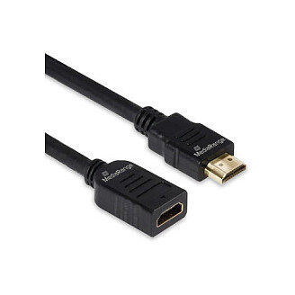 MediaRange HDMI Verlängerungskabel, 18 Gbps, ARC, 2,0m, sw