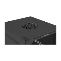 10" 4U 280x310 Wandgehäuse Glastür...