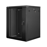 19" 15U 600x600 Wandgehäuse Glastür V2...