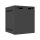 10" 6U 280x310 Wandgehäuse Glastür (FlatPack) sw