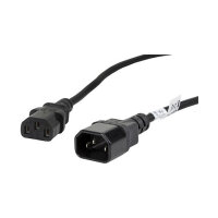 LANBERG Netzkabel-Verlängerung IEC 320 C13->C14...