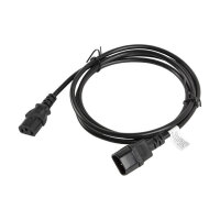 LANBERG Netzkabel-Verlängerung IEC 320 C13->C14...