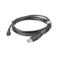 LANBERG USB Micro(M)->USB-A(M) 2.0 Kabel 1,8m schwarz