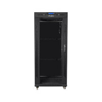 19" 22U 800x800 freist. LCD Glastür (FlatPack)...
