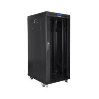 19" 22U 800x800 freist. LCD Glastür (FlatPack)...