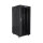 19" 22U 800x800 freist. LCD Glastür (FlatPack) sw (Speditionsversand)