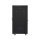 19" 22U 800x800 freist. LCD Glastür (FlatPack) sw (Speditionsversand)