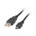 LANBERG USB-Mini(M)->USB-A(M) 2.0 Kabel 1,8m (CANON) schwarz
