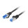 LANBERG Patchkabel CAT.6A S/FTP LSZH CCA 1,0m Fluke Zert. sw