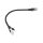 LANBERG Patchkabel CAT.5E UTP 0,25m Fluke Zertifikat schwarz