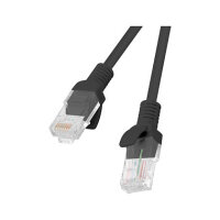 LANBERG Patchkabel CAT.6 UTP 5,0m Fluke Zertifikat sw