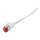 Logilink Flachpatchkabel RJ45 U/FTP Cat6A 0.50m weiß