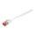 Logilink Flachpatchkabel RJ45 U/FTP Cat6A 0.50m weiß