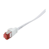 Logilink Flachpatchkabel RJ45 U/FTP Cat6A 2.00m weiß