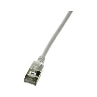 Logilink Patchkabel CAT6A U/FTP TPE SlimLine grau 0,3m