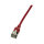 Logilink Patchkabel CAT6A U/FTP TPE SlimLine rot 0,3m