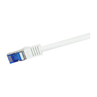 Logilink Patchkabel Ultraflex, Cat.6A, S/FTP, weiß,...