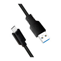 Logilink USB-C Kabel 3.2 Gen1, C/M zu USB-A/M, schwarz 1 m