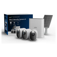 ARLO Ultra 3 Security Camera 3-cam kit + Solar Panel