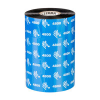 Zebra 4800 Resin - Schwarz - 60 mm x 450 m -...