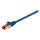 Goobay 5m CAT 6 Patchkabel, S/FTP (PiMF), blau