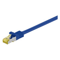 Goobay RJ-45 Patchkabel Cat 6.a S/FTP (PIMF), mit Cat.7...
