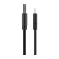 Goobay USB 2.0 Kabel, USB-A Stecker > USB-C Stecker (schwarz, 1 Meter)