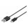 Goobay USB 2.0 Kabel, USB-A Stecker > USB-C Stecker (schwarz, 1 Meter)