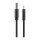 Goobay USB 2.0 Kabel, USB-A Stecker > USB-C Stecker (schwarz, 1 Meter)
