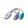 VALUE USB - 2x PS/2 Konverter