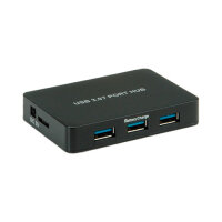 VALUE USB 3.2 Gen 1 Desktop Hub 7 Ports mit Netzteil