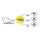 VALUE Multi-Display Adapter USB Typ C - 3x HDMI, Multi-Stream 4K