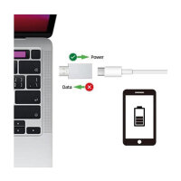 VALUE USB Typ A - C Datenblockier-Adapter