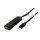 VALUE USB 2.0 Verlngerung, aktiv, mit Repeater, A-C, schwarz, 20 m