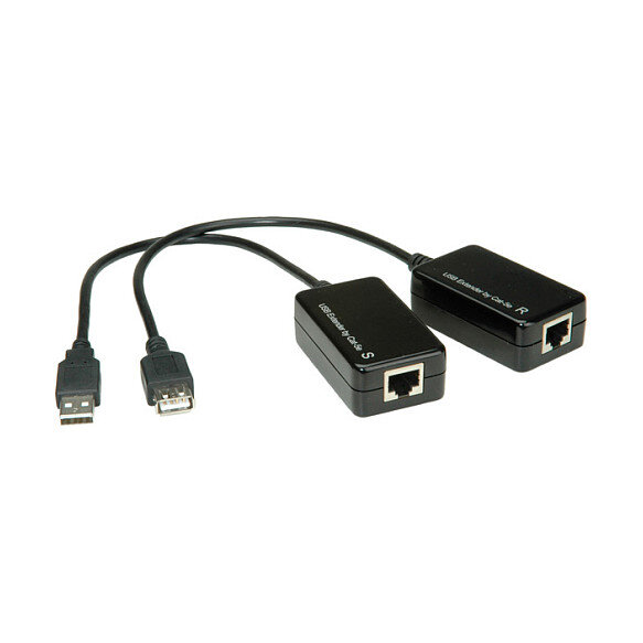 VALUE USB 1.1 Verlngerung ber RJ45, max. 45m
