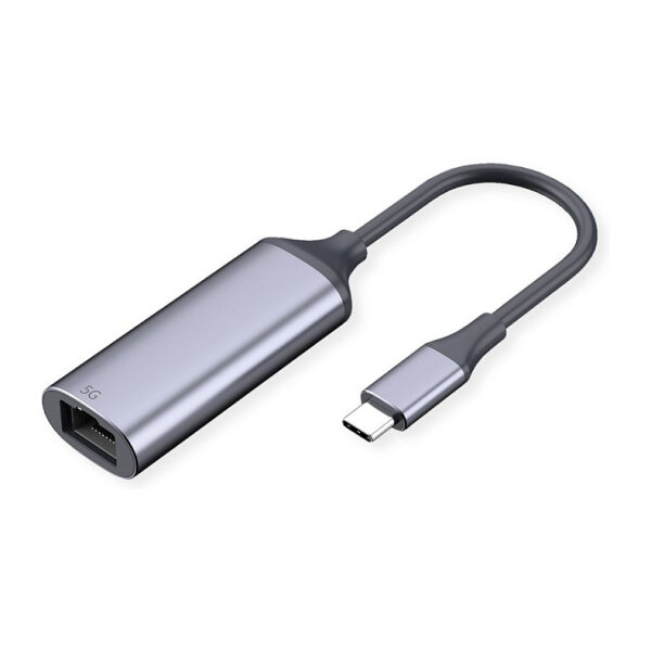 VALUE USB 3.2 Gen 1 Typ C zu 5-Gigabit-Ethernet Konverter