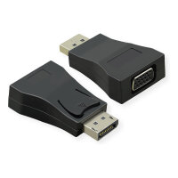 VALUE DisplayPort-VGA Adapter, DP ST - VGA BU, Aktiv