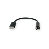 VALUE Adapter USB Typ C - 3,5mm Audio, ST/BU, 0,13 m