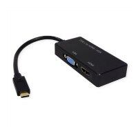 VALUE Display Adapter USB Typ C - VGA / HDMI